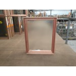 Timber Awning Window 1057mm H x 915mm W (Obscure) 